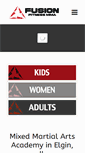 Mobile Screenshot of fusionfitnessmma.com